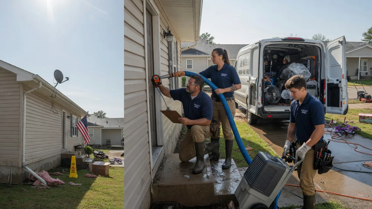 Ceiling Water Damage Restoration in Boyce, LA near me